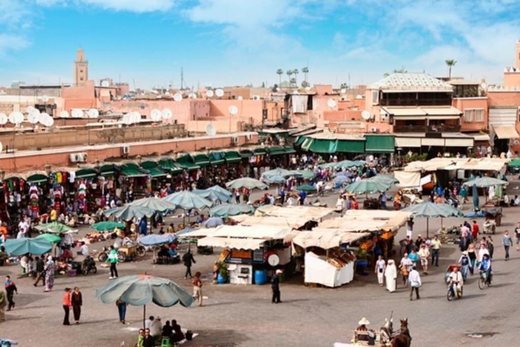 Ferienwohnung Flat Marrakesch Exterior foto